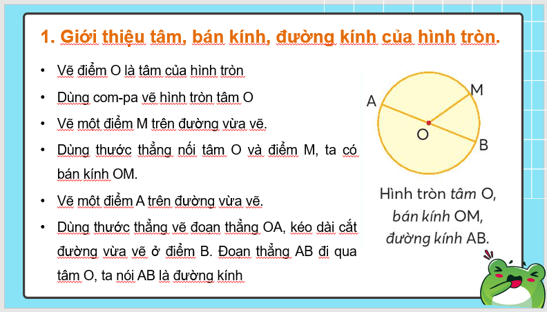 Giáo án điện tử Toán lớp 3 Hình tròn | PPT Toán lớp 3 Chân trời sáng tạo