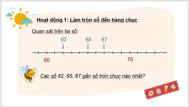 Giáo án điện tử Toán lớp 3 Làm tròn số | PPT Toán lớp 3 Chân trời sáng tạo