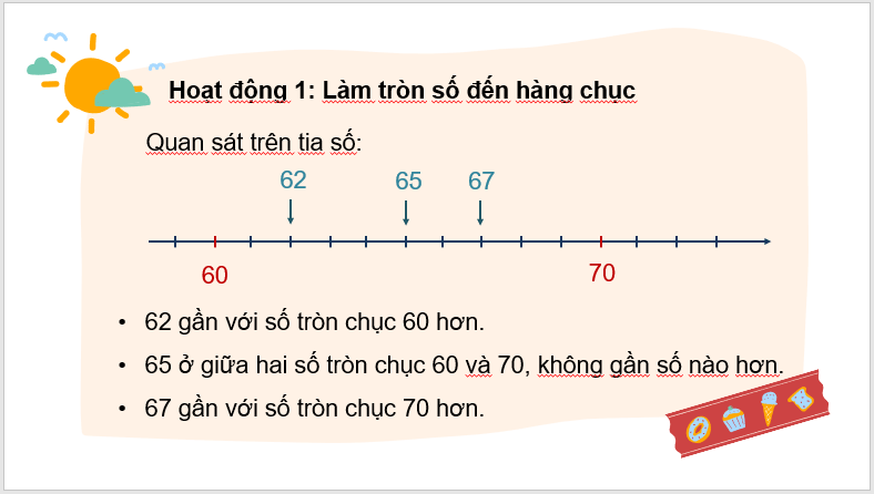 Giáo án điện tử Toán lớp 3 Làm tròn số | PPT Toán lớp 3 Chân trời sáng tạo