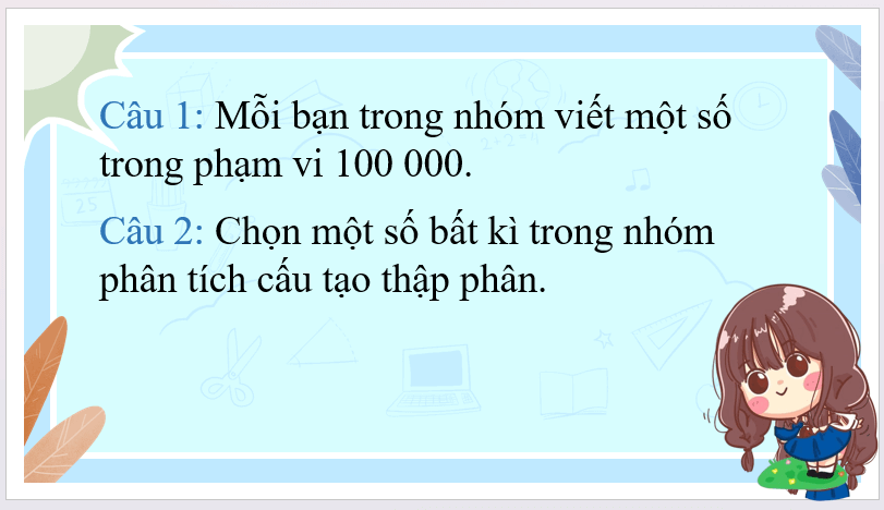 Giáo án điện tử Toán lớp 3 Luyện tập chung trang 34 | PPT Toán lớp 3 Cánh diều