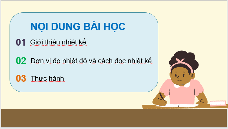 Giáo án điện tử Toán lớp 3 Nhiệt độ. Đo nhiệt độ | PPT Toán lớp 3 Chân trời sáng tạo