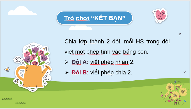 Giáo án điện tử Toán lớp 3 Tìm số bị chia, tìm số chia | PPT Toán lớp 3 Chân trời sáng tạo