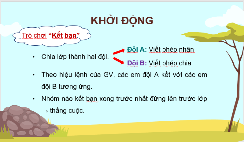 Giáo án điện tử Toán lớp 3 Tìm thừa số | PPT Toán lớp 3 Chân trời sáng tạo