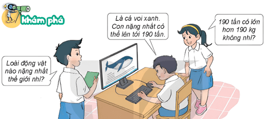 Giáo án Toán lớp 4 Bài 17: Yến, tạ, tấn | Kết nối tri thức