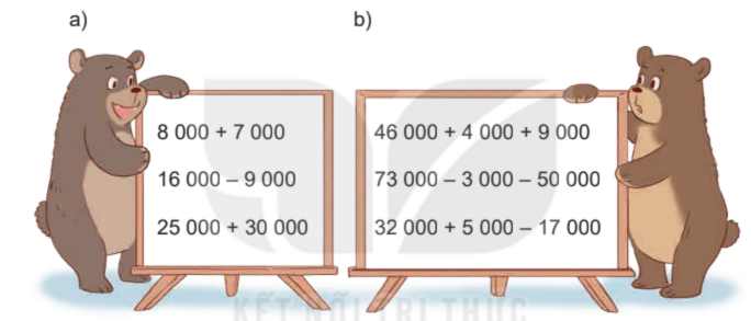 Giáo án Toán lớp 4 Bài 2: Ôn tập các phép tính trong phạm vi 100 000 - Kết nối tri thức