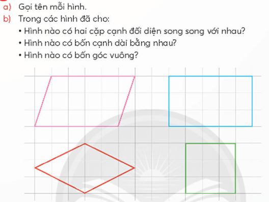 Giáo án Toán lớp 4 Bài 78: Ôn tập hình học và đo lường | Chân trời sáng tạo