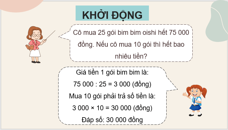 Giáo án điện tử Toán lớp 4 Bài 18: Luyện tập (trang 43) | PPT Toán lớp 4 Cánh diều