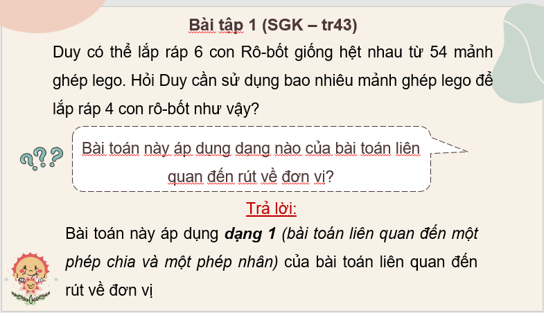 Giáo án điện tử Toán lớp 4 Bài 18: Luyện tập (trang 43) | PPT Toán lớp 4 Cánh diều