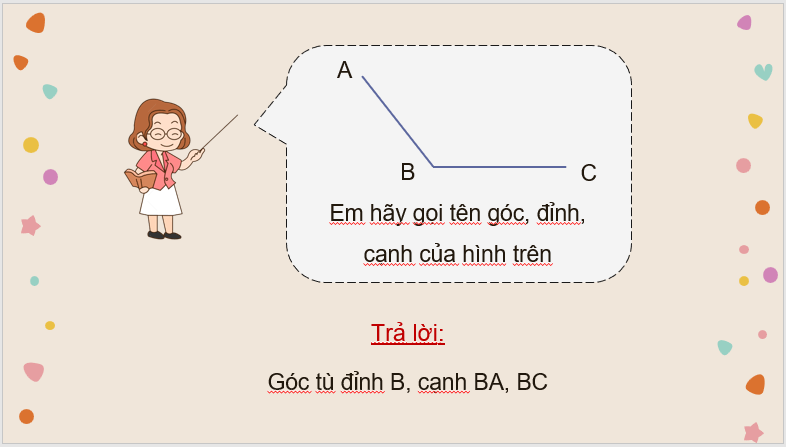 Giáo án điện tử Toán lớp 4 Bài 20: Đơn vị đo góc. Độ (°) | PPT Toán lớp 4 Cánh diều