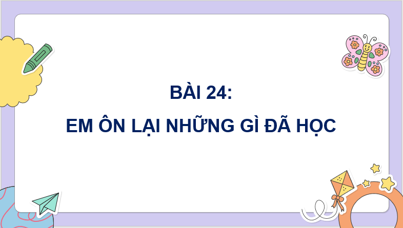 Giáo án điện tử Toán lớp 4 Bài 24: Em ôn lại những gì đã học | PPT Toán lớp 4 Cánh diều