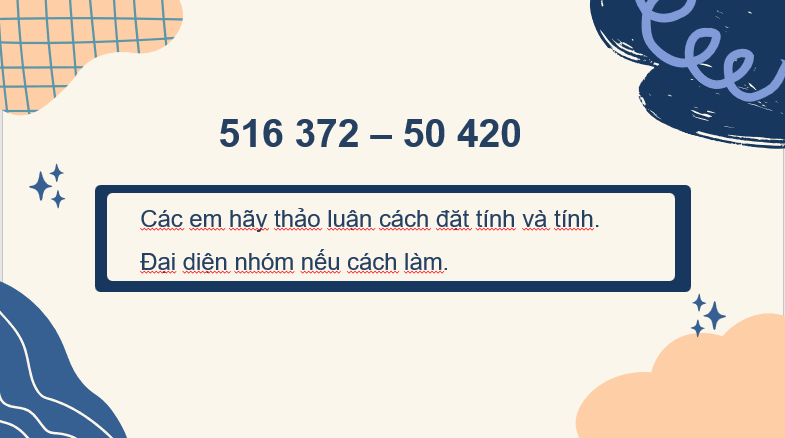 Giáo án điện tử Toán lớp 4 Bài 26: Phép cộng, phép trừ | PPT Toán lớp 4 Cánh diều