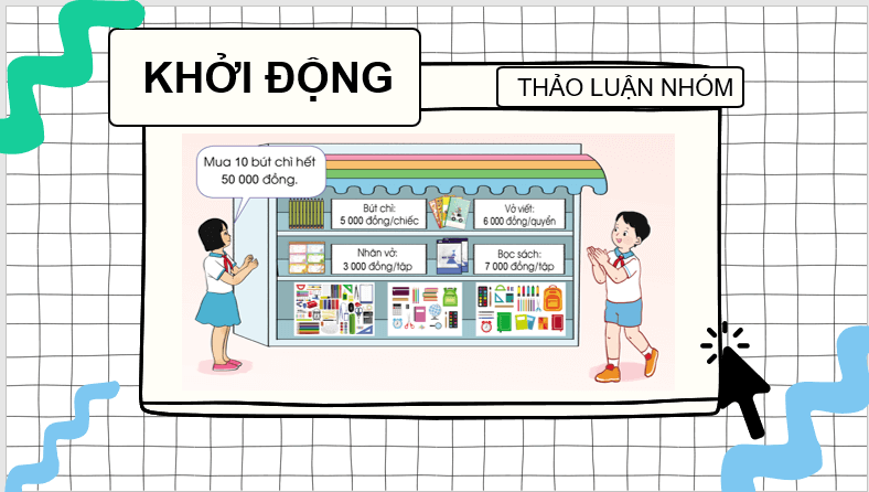 Giáo án điện tử Toán lớp 4 Bài 36: Nhân với 10, 100, 1 000,… | PPT Toán lớp 4 Cánh diều