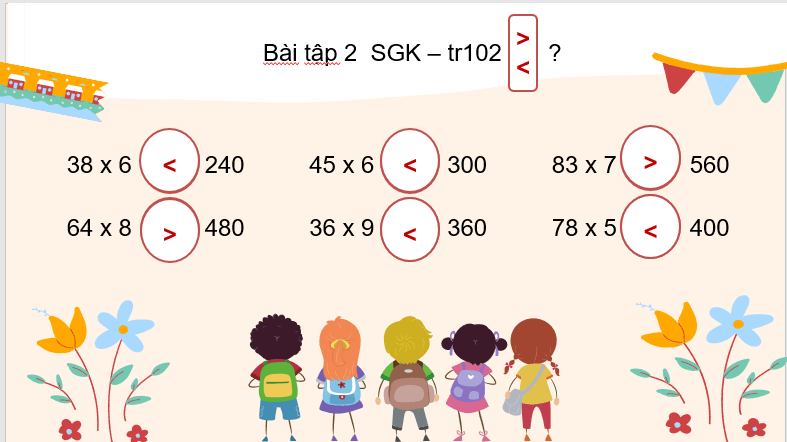 Giáo án điện tử Toán lớp 4 Bài 46: Luyện tập chung (trang 102, 103) | PPT Toán lớp 4 Cánh diều