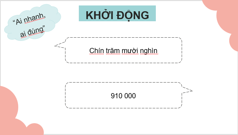 Giáo án điện tử Toán lớp 4 Bài 5: Các số trong phạm vi 1 000 000 (tiếp theo) | PPT Toán lớp 4 Cánh diều