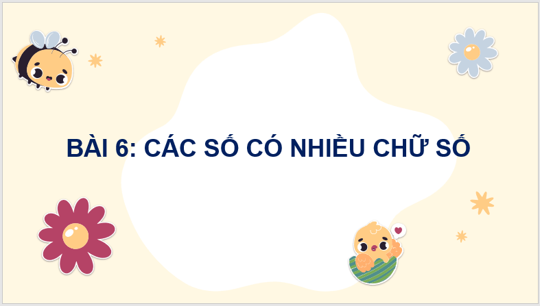 Giáo án điện tử Toán lớp 4 Bài 6: Các số có nhiều chữ số | PPT Toán lớp 4 Cánh diều