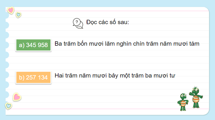 Giáo án điện tử Toán lớp 4 Bài 10: Số có sáu chữ số. Số 1 000 000 | PPT Toán lớp 4 Kết nối tri thức