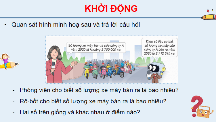 Giáo án điện tử Toán lớp 4 Bài 13: Làm tròn số đến hàng trăm nghìn | PPT Toán lớp 4 Kết nối tri thức