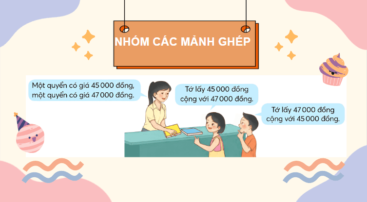 Giáo án điện tử Toán lớp 4 Bài 13: Tính chất giao hoán, tính chất kết hợp của phép cộng | PPT Toán lớp 4 Chân trời sáng tạo