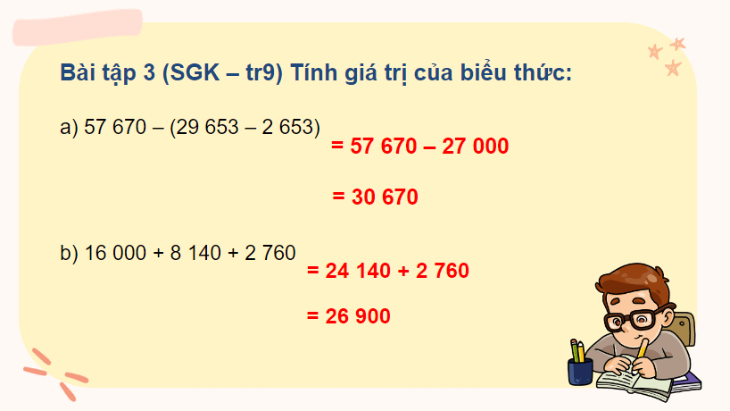 Giáo án điện tử Toán lớp 4 Bài 2: Ôn tập các phép tính trong phạm vi 100 000 | PPT Toán lớp 4 Kết nối tri thức