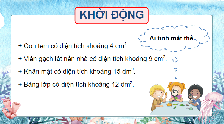 Giáo án điện tử Toán lớp 4 Bài 21: Mét vuông | PPT Toán lớp 4 Chân trời sáng tạo