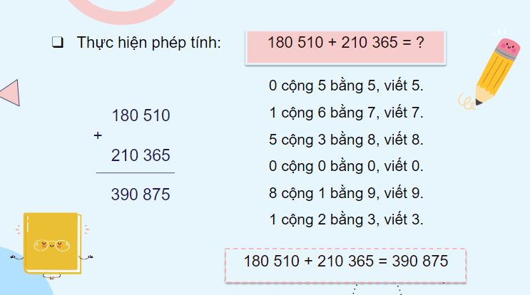 Giáo án điện tử Toán lớp 4 Bài 22: Phép cộng các số có nhiều chữ số | PPT Toán lớp 4 Kết nối tri thức