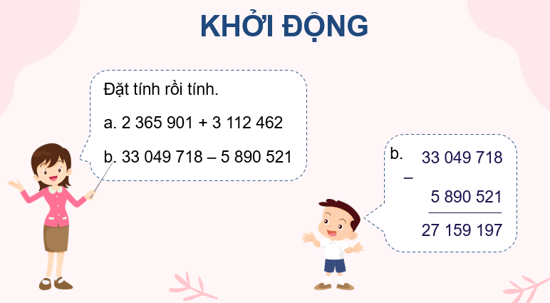 Giáo án điện tử Toán lớp 4 Bài 26: Luyện tập chung | PPT Toán lớp 4 Kết nối tri thức