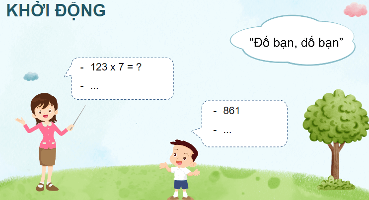 Giáo án điện tử Toán lớp 4 Bài 3: Ôn tập phép nhân, phép chia | PPT Toán lớp 4 Chân trời sáng tạo