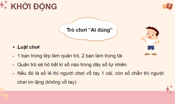 Giáo án điện tử Toán lớp 4 Bài 3: Số chẵn, số lẻ | PPT Toán lớp 4 Kết nối tri thức