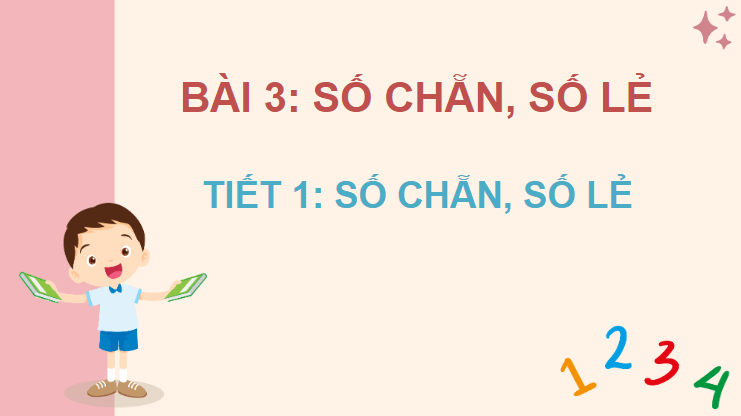 Giáo án điện tử Toán lớp 4 Bài 3: Số chẵn, số lẻ | PPT Toán lớp 4 Kết nối tri thức