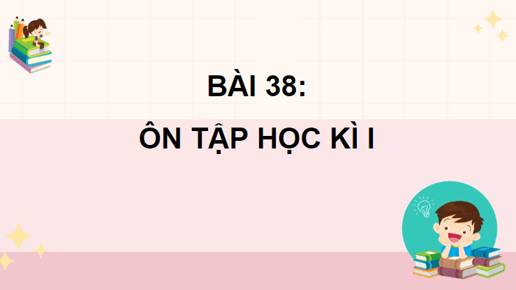 Giáo án điện tử Toán lớp 4 Bài 38: Ôn tập học kì 1 | PPT Toán lớp 4 Chân trời sáng tạo