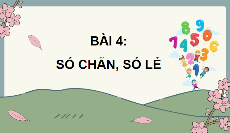 Giáo án điện tử Toán lớp 4 Bài 4: Số chẵn, số lẻ | PPT Toán lớp 4 Chân trời sáng tạo