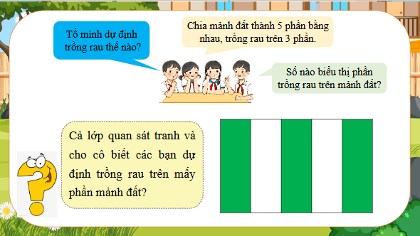 Giáo án điện tử Toán lớp 4 Bài 60: Phân số | PPT Toán lớp 4 Chân trời sáng tạo