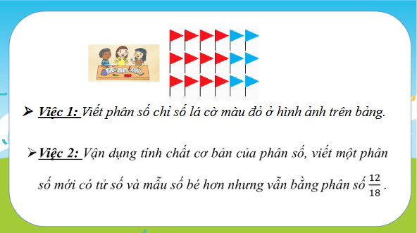 Giáo án điện tử Toán lớp 4 Bài 63: Rút gọn phân số | PPT Toán lớp 4 Chân trời sáng tạo