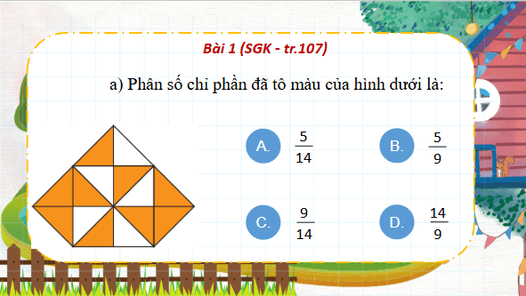 Giáo án điện tử Toán lớp 4 Bài 69: Ôn tập phân số | PPT Toán lớp 4 Kết nối tri thức