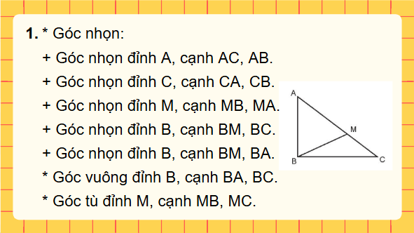 Giáo án điện tử Toán lớp 4 Bài 71: Ôn tập hình học và đo lường | PPT Toán lớp 4 Kết nối tri thức