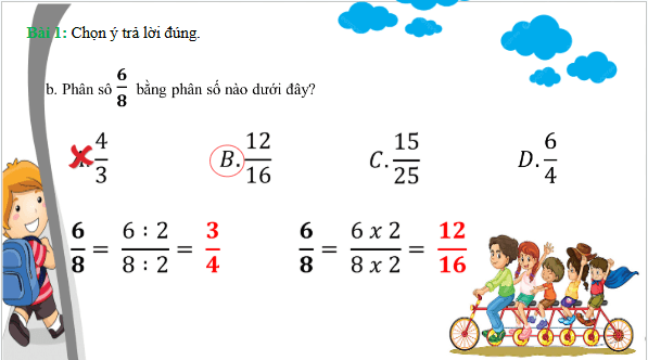 Giáo án điện tử Toán lớp 4 Bài 78: Ôn tập phân số và các phép tính | PPT Toán lớp 4 Chân trời sáng tạo