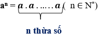 Giáo án Toán 6 Cánh diều Bài 5: Phép tính lũy thừa với số mũ tự nhiên