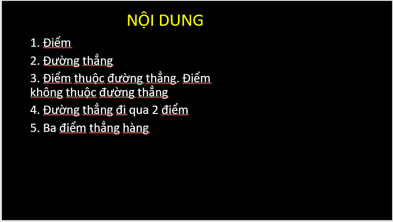 Giáo án điện tử Toán 6 Cánh diều Bài 1: Điểm. Đường thẳng | PPT Toán 6