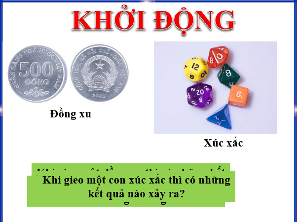 Giáo án điện tử Toán 6 Bài 1: Phép thử nghiệm - Sự kiện | PPT Toán 6 Chân trời sáng tạo