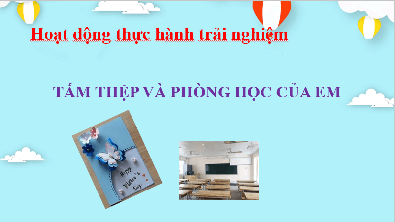 Giáo án điện tử Toán 6 Bài 1: Tấm thiệp và phòng học của em | PPT Toán 6 Kết nối tri thức