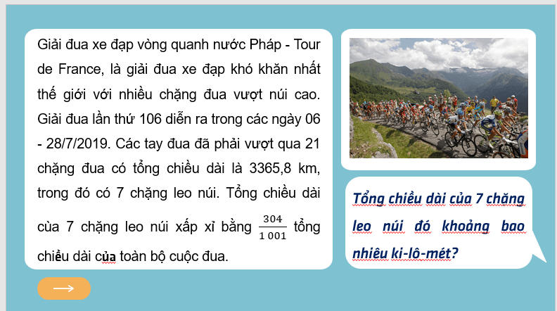 Giáo án điện tử Toán 6 Cánh diều Bài 10: Hai bài toán về phân số | PPT Toán 6