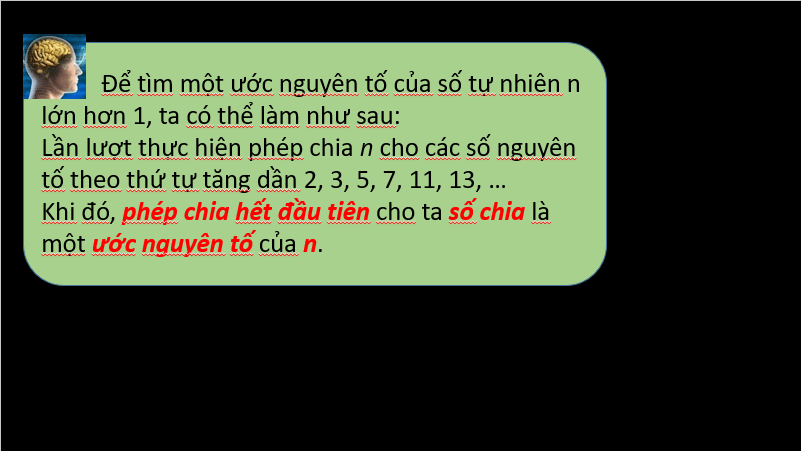 Giáo án điện tử Toán 6 Cánh diều Bài 11: Phân tích một số ra thừa số nguyên tố | PPT Toán 6