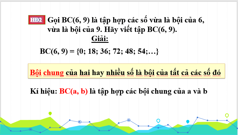 Giáo án điện tử Toán 6 Bài 12: Bội chung. Bội chung nhỏ nhất | PPT Toán 6 Kết nối tri thức