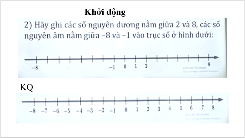 Giáo án điện tử Toán 6 Bài 14: Phép cộng và phép trừ số nguyên | PPT Toán 6 Kết nối tri thức