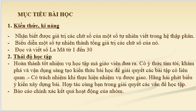 Giáo án điện tử Toán 6 Bài 2: Cách ghi số tự nhiên | PPT Toán 6 Kết nối tri thức