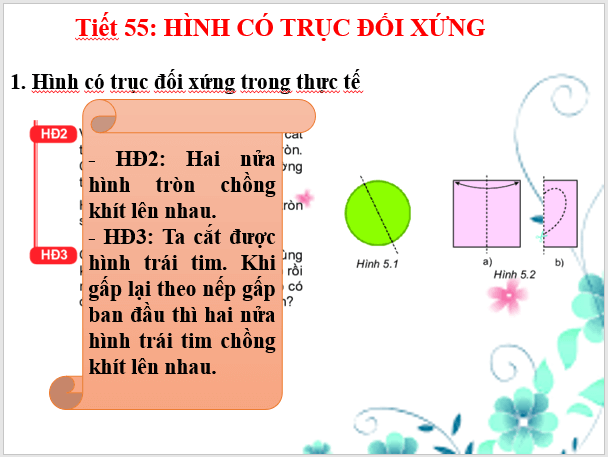 Giáo án điện tử Toán 6 Bài 21: Hình có trục đối xứng | PPT Toán 6 Kết nối tri thức