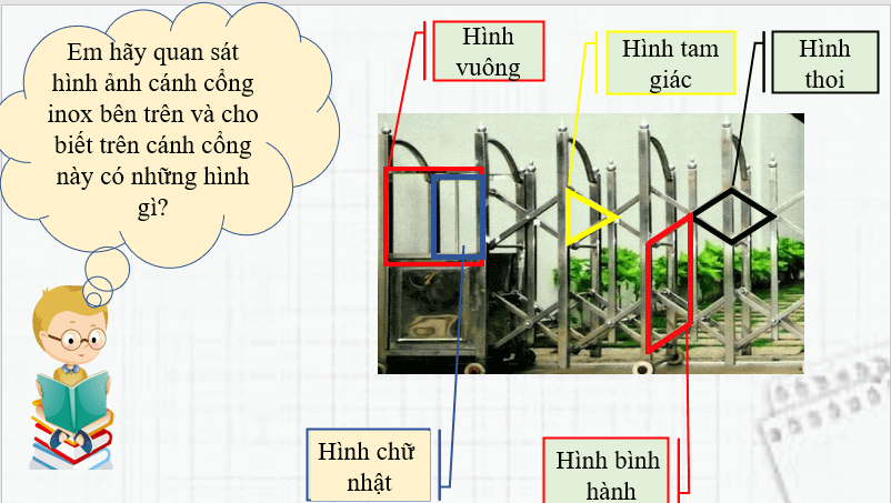 Giáo án điện tử Toán 6 Cánh diều Bài 3: Hình bình hành | PPT Toán 6