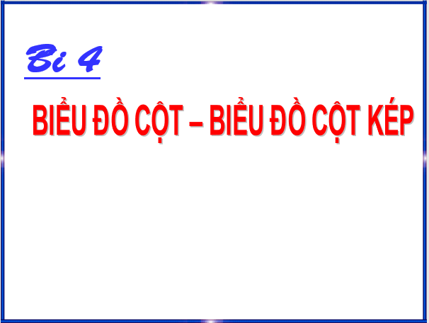 Giáo án điện tử Toán 6 Bài 4: Biểu đồ cột - Biểu đồ cột kép | PPT Toán 6 Chân trời sáng tạo