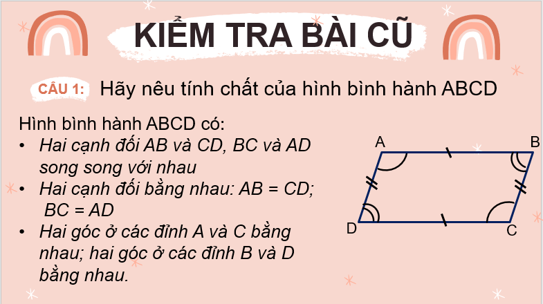 Giáo án điện tử Toán 6 Cánh diều Bài 4: Hình thang cân | PPT Toán 6