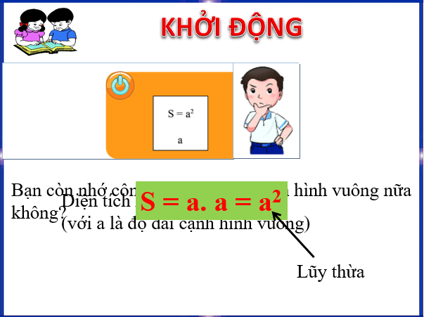 Giáo án điện tử Toán 6 Bài 4: Lũy thừa với số mũ tự nhiên | PPT Toán 6 Chân trời sáng tạo